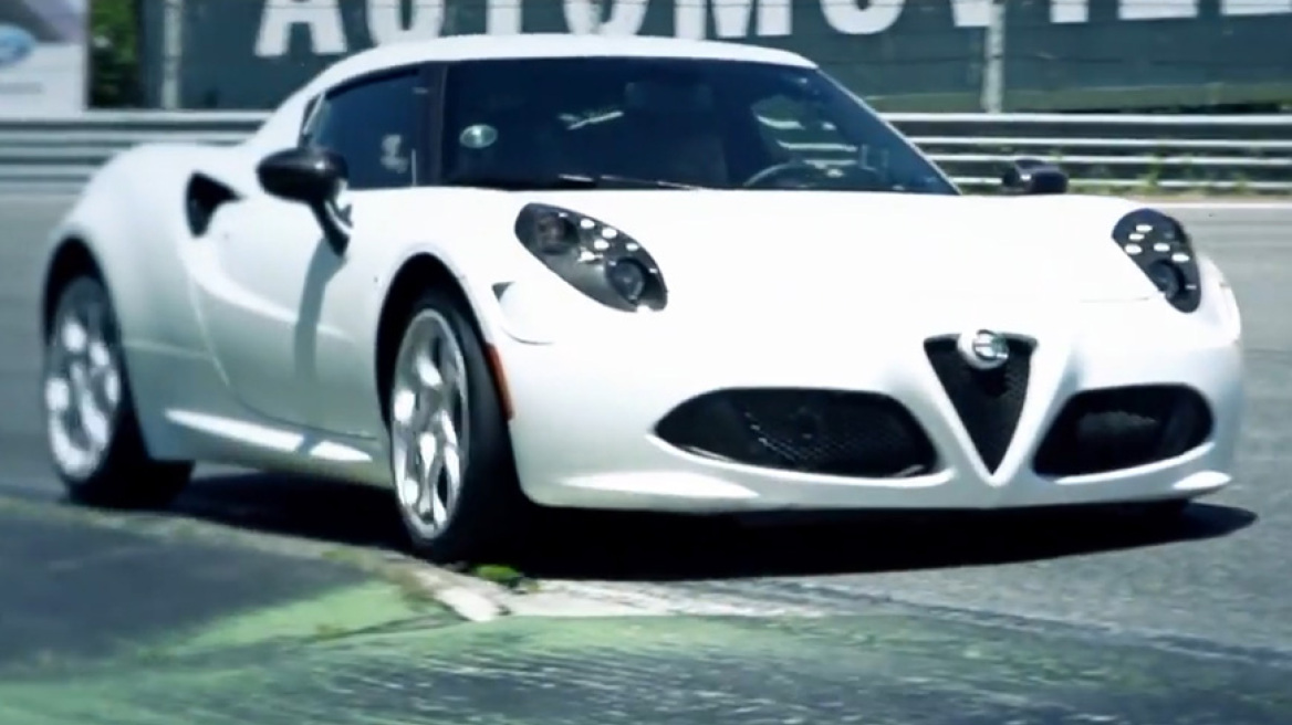 Video: Ο Ζενέ πιάνει 212 km/h με την Alfa 4C
