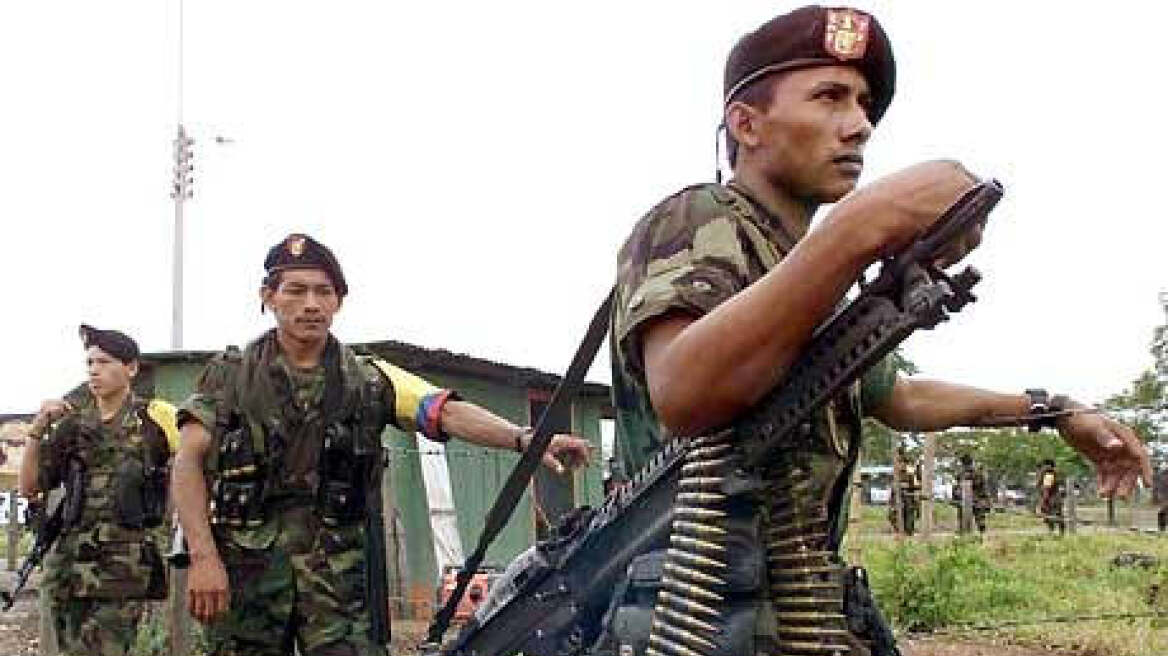 Κολομβία: Στους 16 οι νεκροί στρατιώτες από επιθέσεις της FARC 