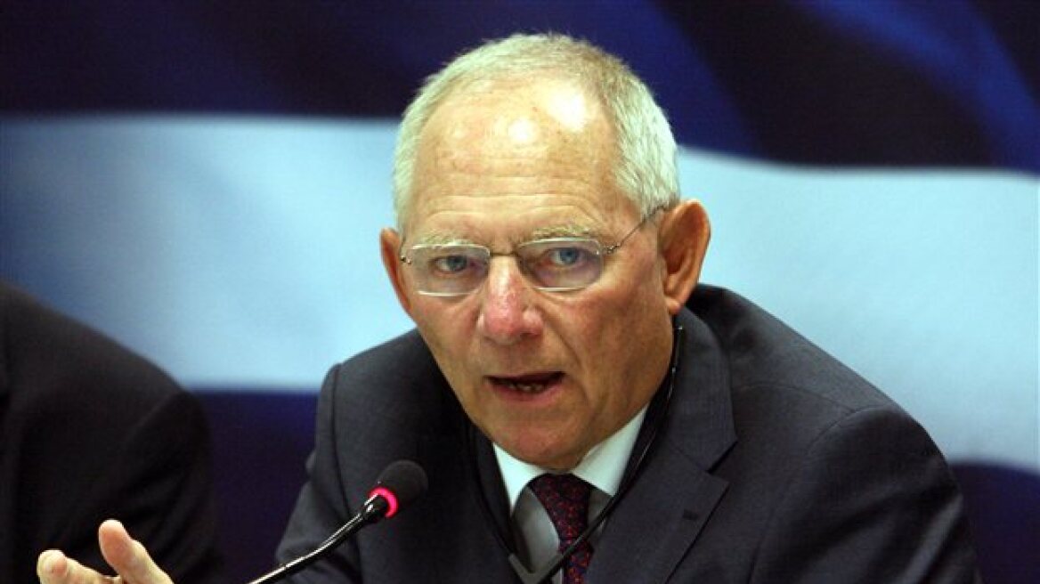  Schäuble: "They have good weather, but I would not want to be Greek"