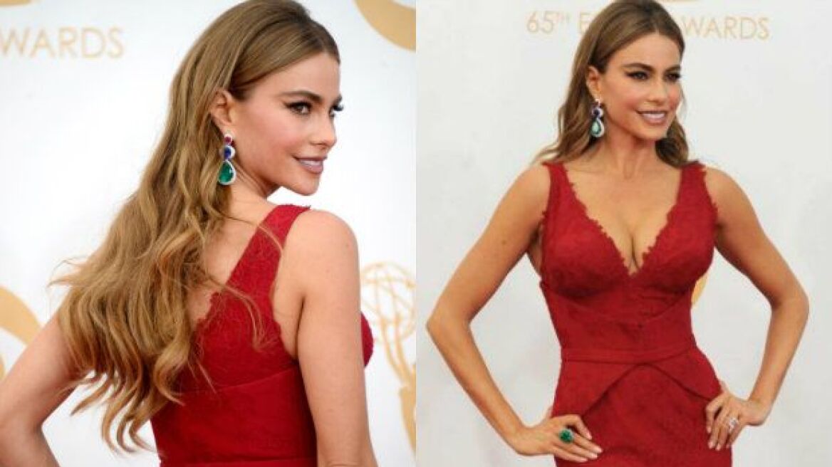 Sofia Vergara: Στο «κόκκινο χαλί» των Emmy με κοσμήματα 7.000.000 δολαρίων