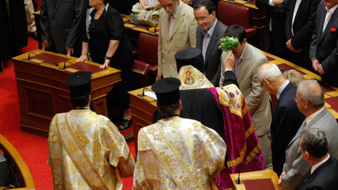 Αγιασμός στη Βουλή υπό δρακόντεια μέτρα ασφαλείας