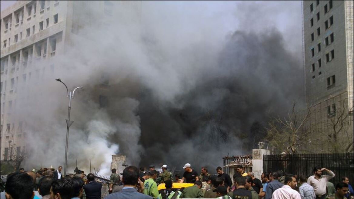 Συρία: Τουλάχιστον 16 νεκροί από έκρηξη σε προάστιο της Δαμασκού