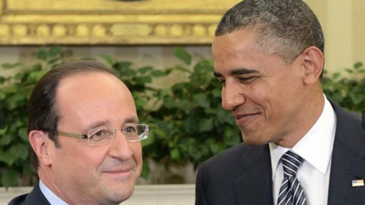 Επικοινωνία Ομπάμα - Ολάντ για τις παρακολουθήσεις Γάλλων πολιτών 