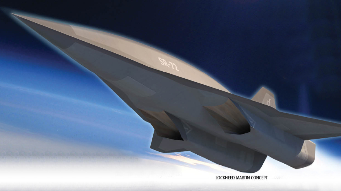 Η Lockheed σχεδιάζει το υπερηχητικό SR-72 που θα «πιάνει» Mach 6!