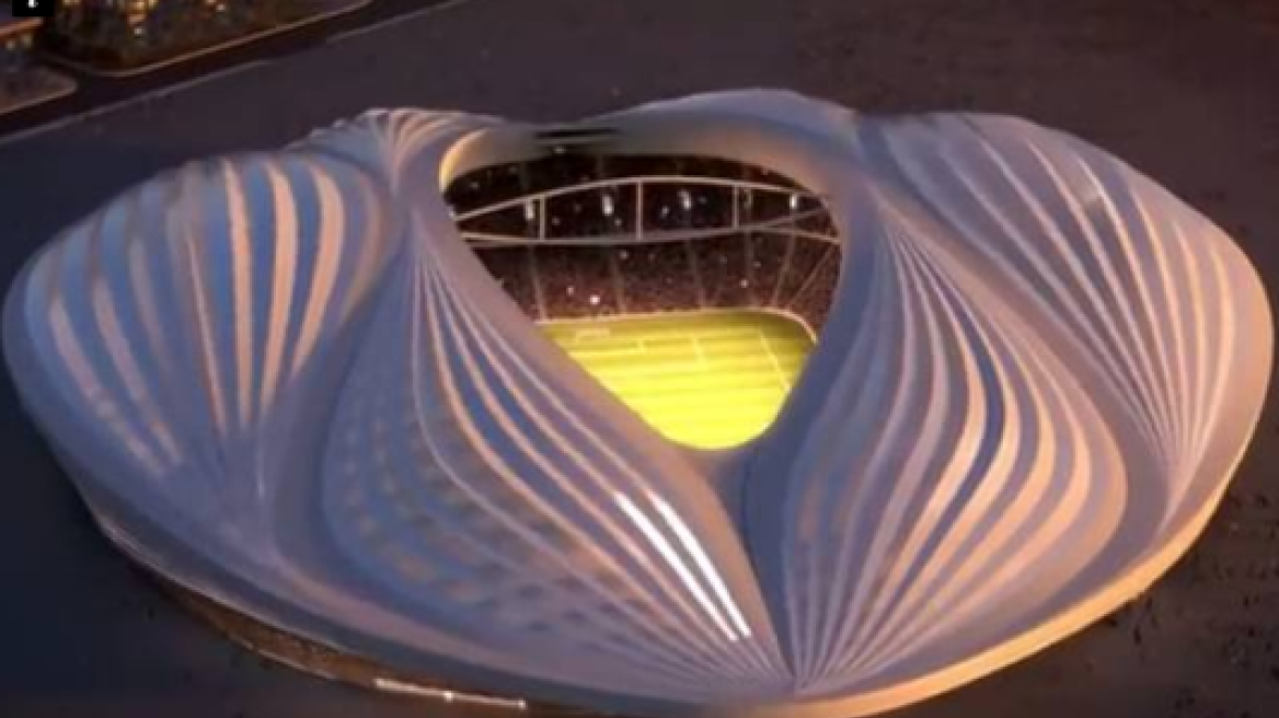 To νέο γήπεδο του Κατάρ που μοιάζει με... γυναικείο κόλπο!