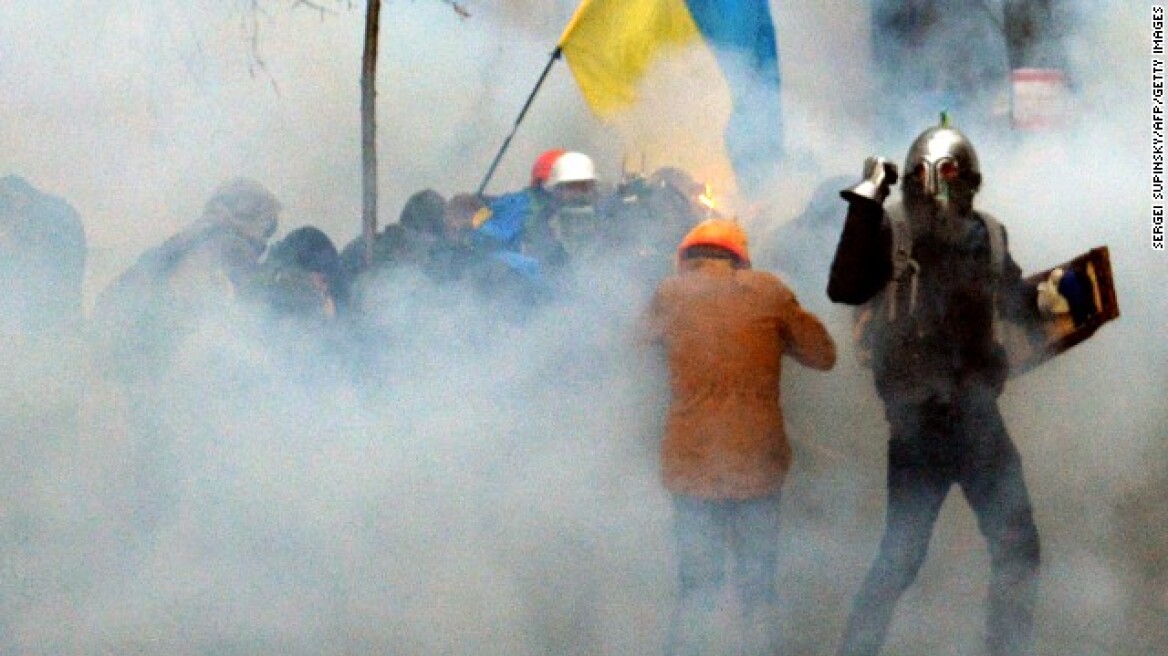 Ουκρανία: Διορία πέντε ημερών στους διαδηλωτές από την αστυνομία