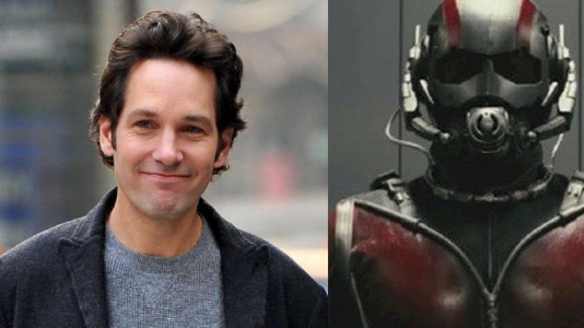 Ο Πολ Ραντ θα είναι ο «Ant-Man» στη νέα υπερταινία της Marvel