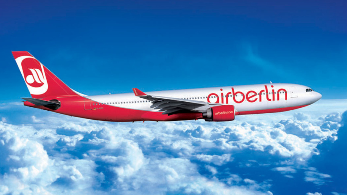 Airberlin: Ο γερμανικός κολοσσός αυξάνει τις πτήσεις του προς την Ελλάδα 