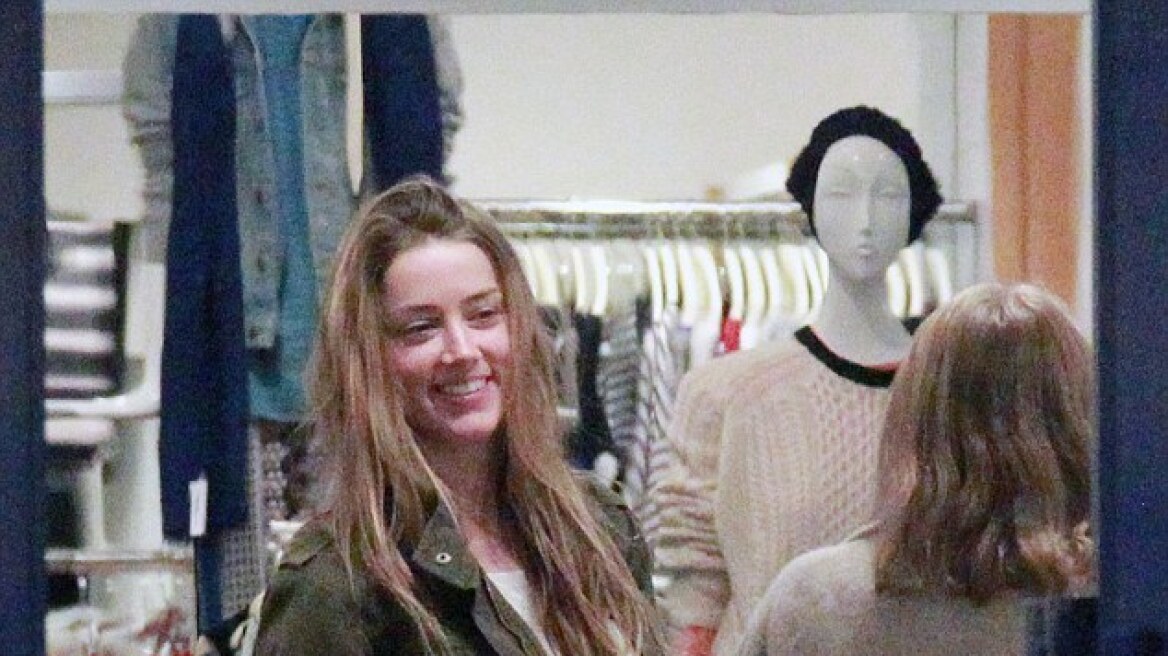 Amber Heard: Βόλτα με την κόρη του Johnny Depp