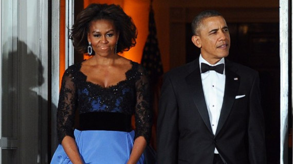 Τι φόρεσε η Μισέλ Ομπάμα στο δείπνο με τον Ολάντ