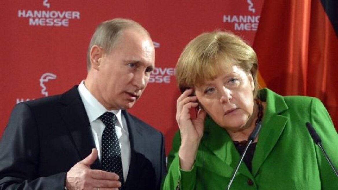 Τηλεφωνική επικοινωνία Μέρκελ-Πούτιν για την κατάσταση στην Ουκρανία