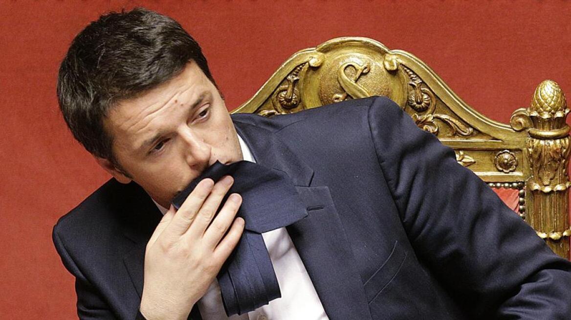Ρέντζι: Ετοιμάζεται για το δεύτερο «τεστ» στο ιταλικό κοινοβούλιο