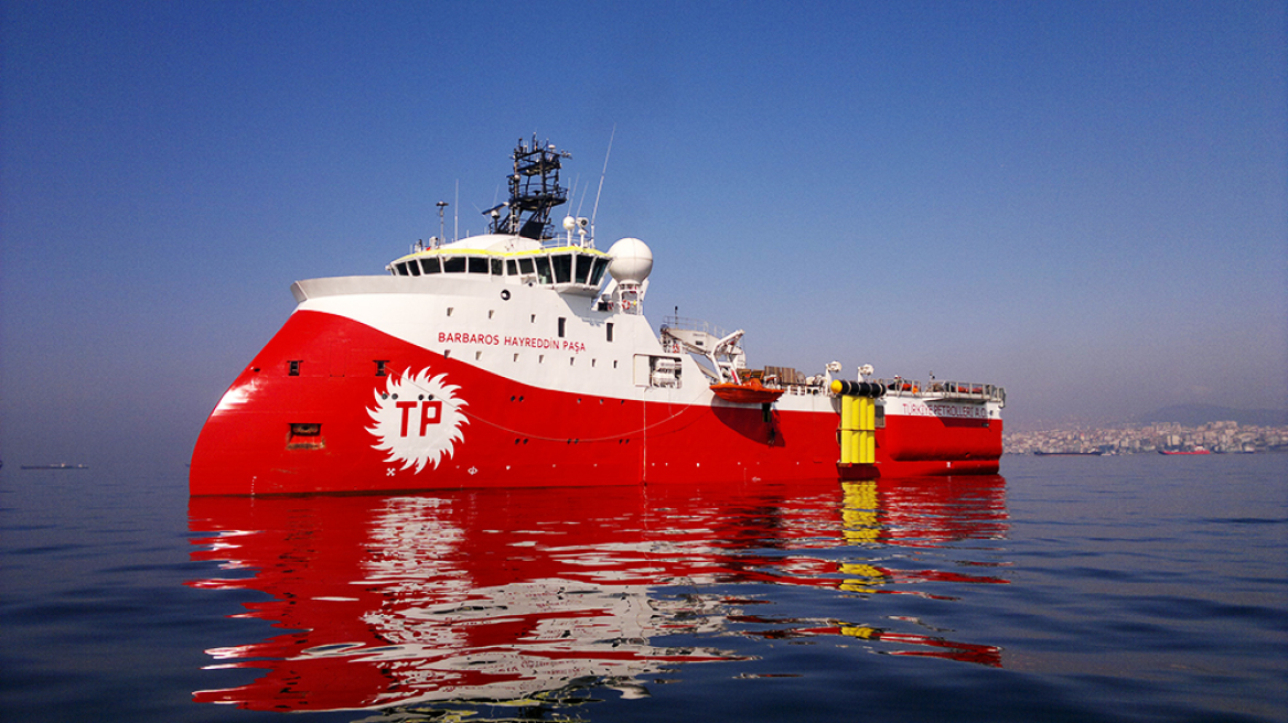 Νέες προκλήσεις από το τουρκικό πλοίο «Μπαρμπαρός» στην κυπριακή ΑΟΖ