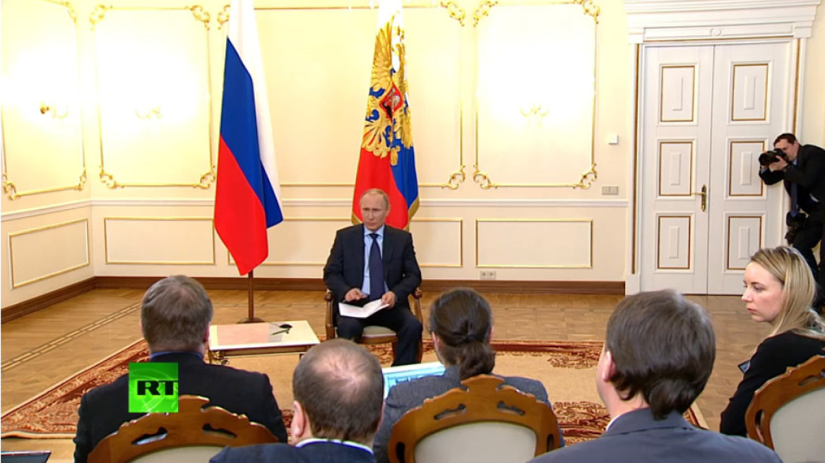 Πούτιν: Δεν θέλουμε να χρησιμοποιήσουμε στρατιωτική βία, αλλά μπορούμε να το κάνουμε