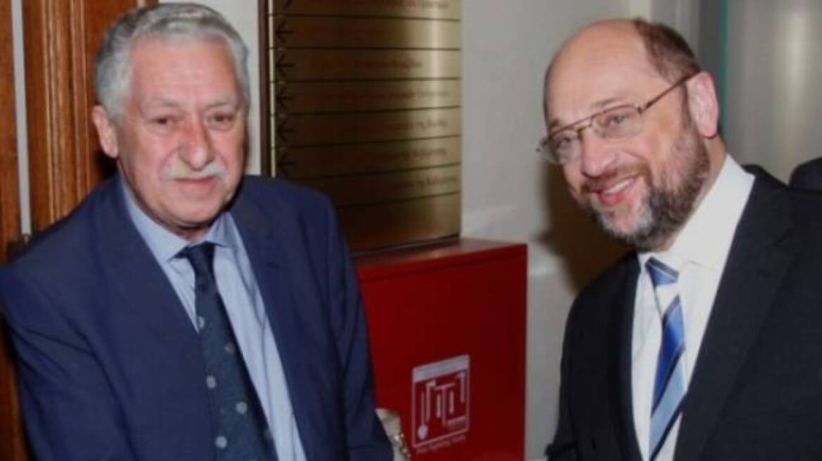 Κουβέλης και Σουλτς συμφώνησαν για το αδιέξοδο των πολιτικών λιτότητας