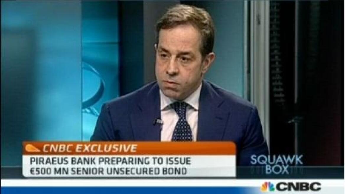 Θωμόπουλος στο CNBC: «Οι ελληνικές τράπεζες θα γίνουν οι πιο ισχυρές κεφαλαιακά στην Ευρώπη»