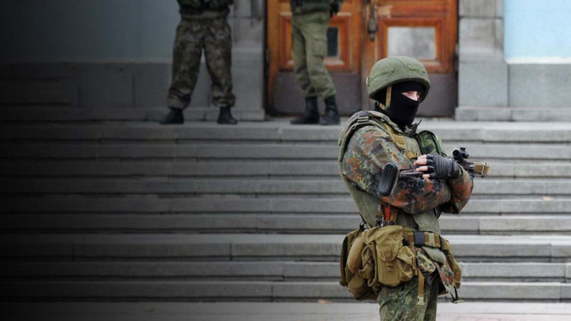 Δείτε πώς οι Ρώσοι κατέλαβαν την έδρα του Ουκρανικού πολεμικού ναυτικού 