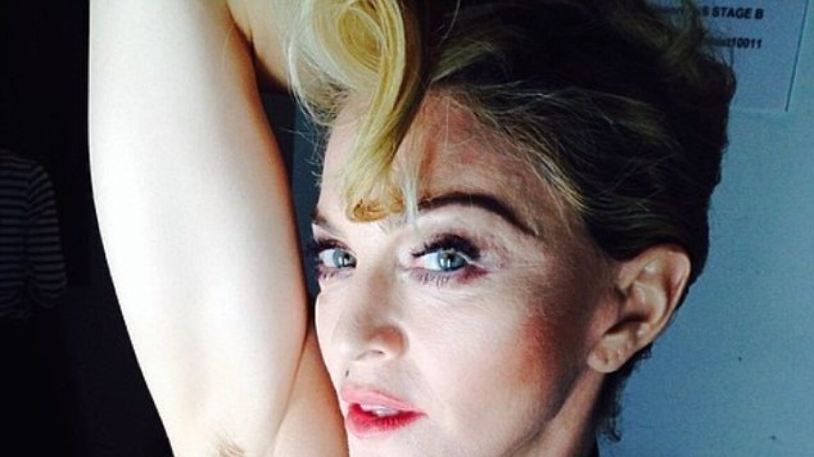 H Madonna καμαρώνει για την αξύριστη μασχάλη της