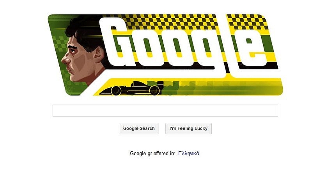 Η Google τιμά τον Senna