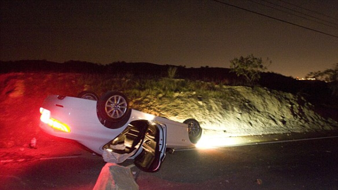 Καλιφόρνια: Αυτοκίνητο αναποδογύρισε εν κινήσει την ώρα του σεισμού