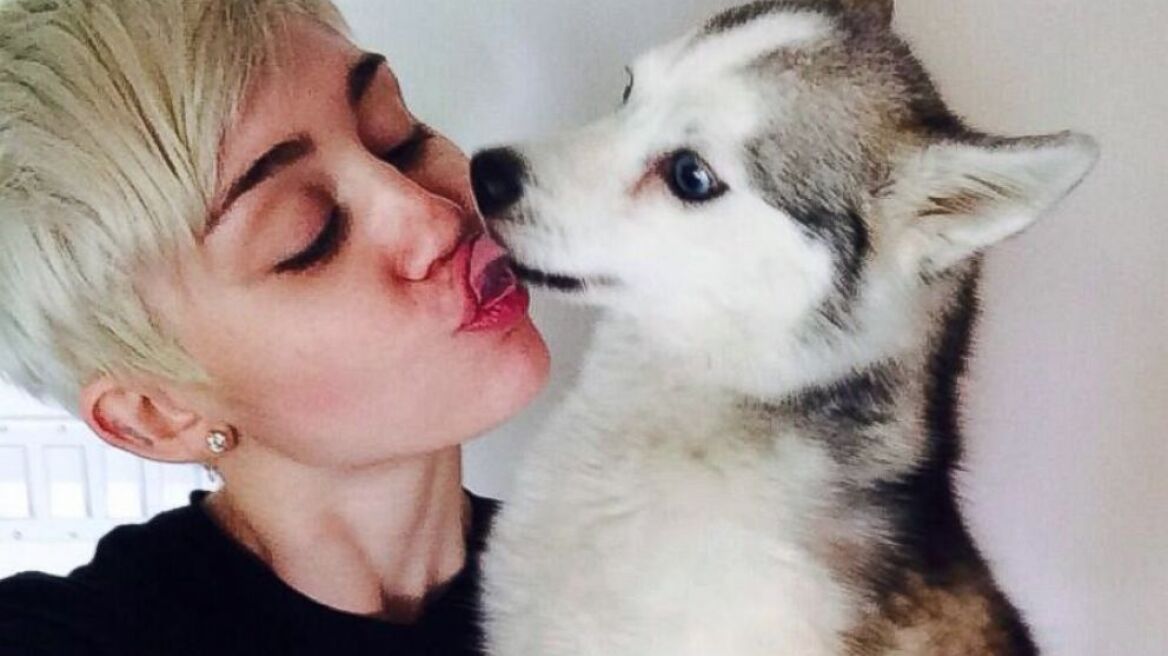 Moonie, η νέα σκυλίτσα της Miley Cyrus