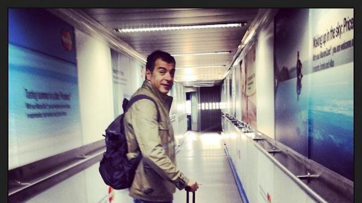 Stavros Theodorakis put his backpack again and went to Brussels