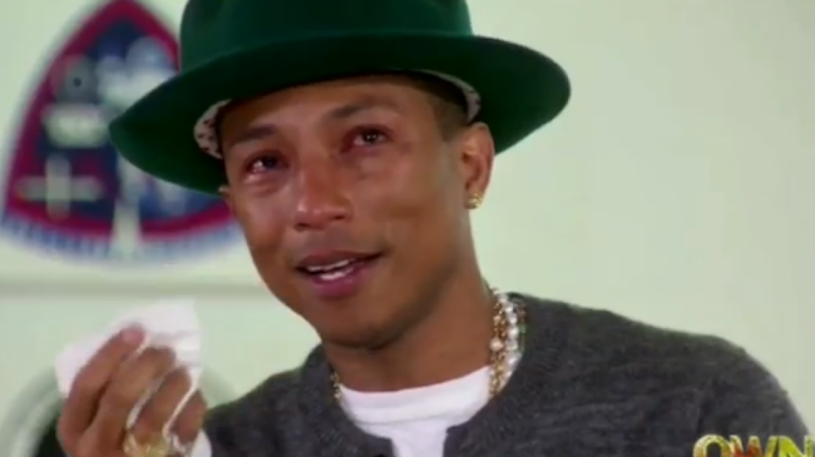 Τα... happy δάκρυα του Pharrell Williams