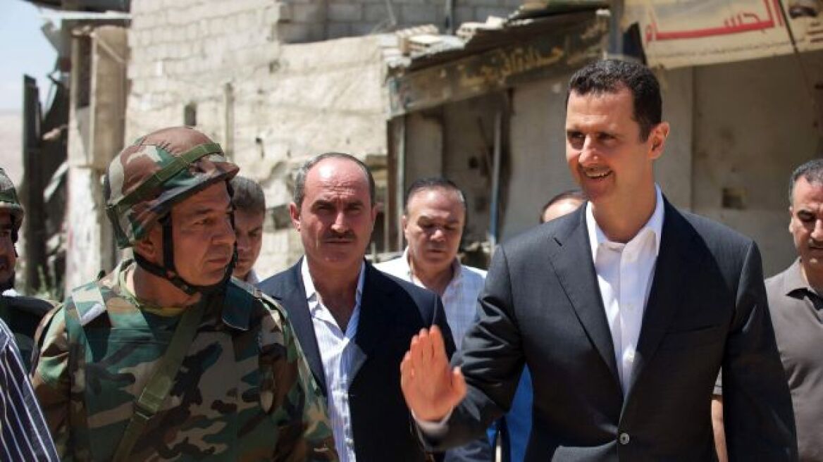Συρία: Χριστιανική πόλη επισκέφθηκε ο Άσαντ την Κυριακή του Πάσχα