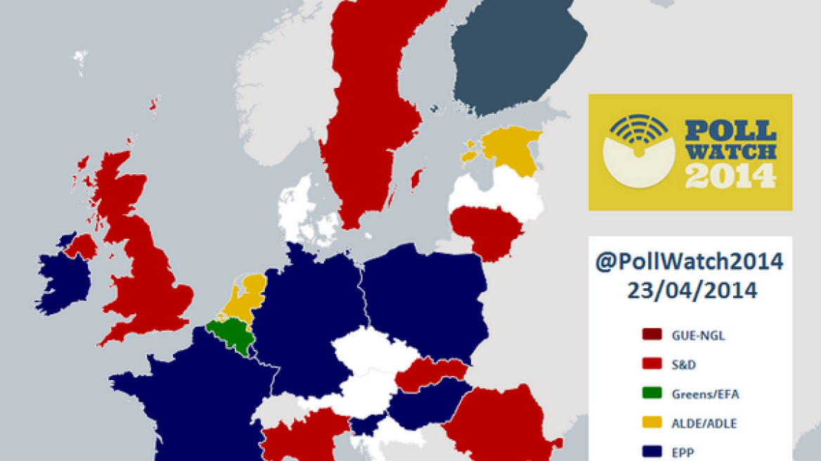Πανευρωπαϊκή δημοσκόπηση: Στην Ελλάδα ΣΥΡΙΖΑ, στην Ευρώπη Δεξιά