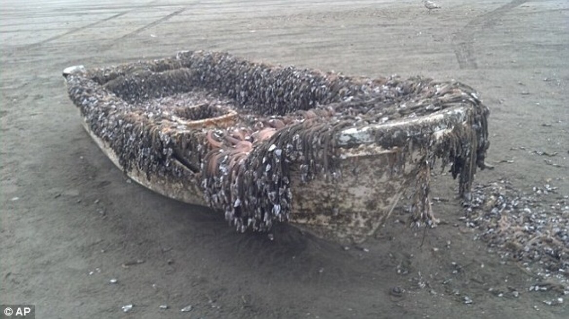 Βάρκα - «τέρας» από τη Φουκουσίμα ξεβράστηκε στο Σιάτλ των ΗΠΑ