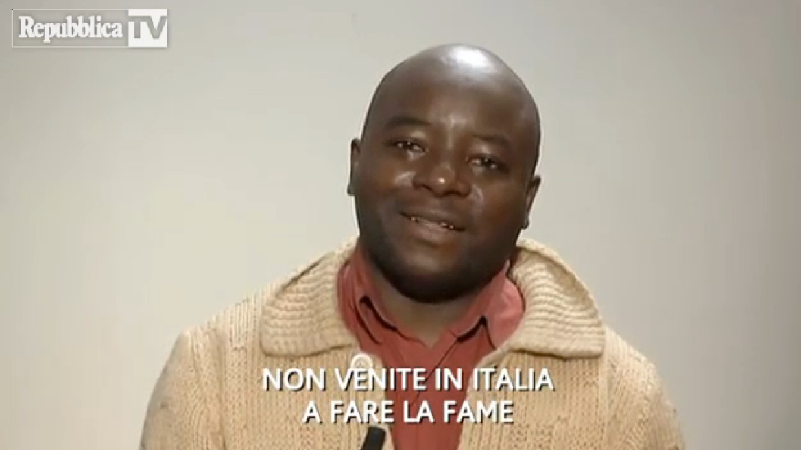 Βίντεο σοκ από μετανάστες: Μην έρθετε Ιταλία, θα πεινάσετε