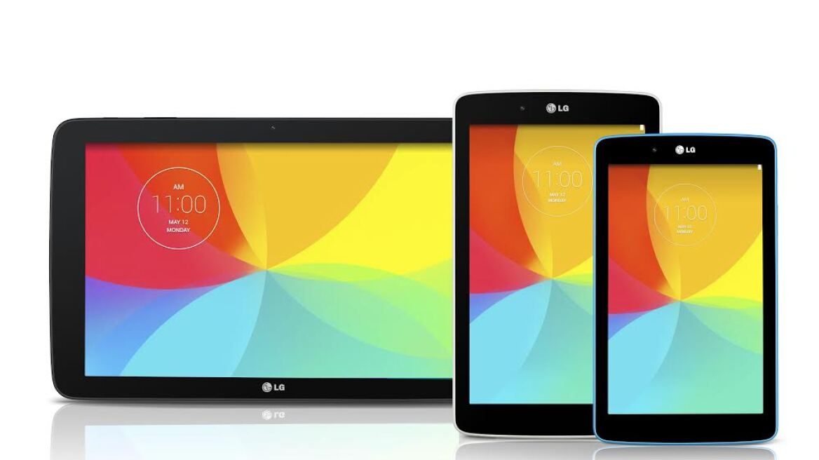 Τρία νέα μοντέλα tablets από την LG