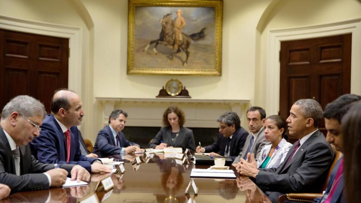 ΗΠΑ: Συνάντηση Ομπάμα με τη συριακή αντιπολίτευση