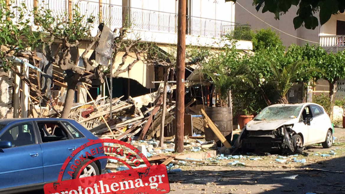 Ισχυρή έκρηξη ισοπέδωσε εστιατόριο στη Νέα Ερυθραία