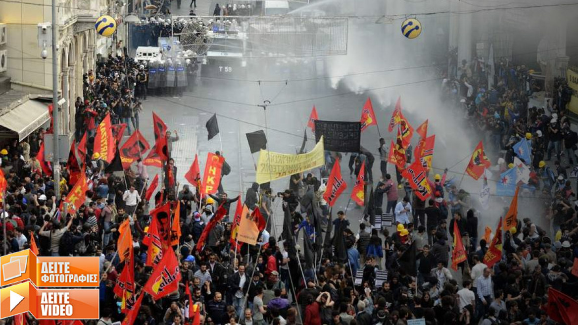 Τουρκία: Βίαια επεισόδια στη Σόμα μεταξύ διαδηλωτών και αστυνομικών
