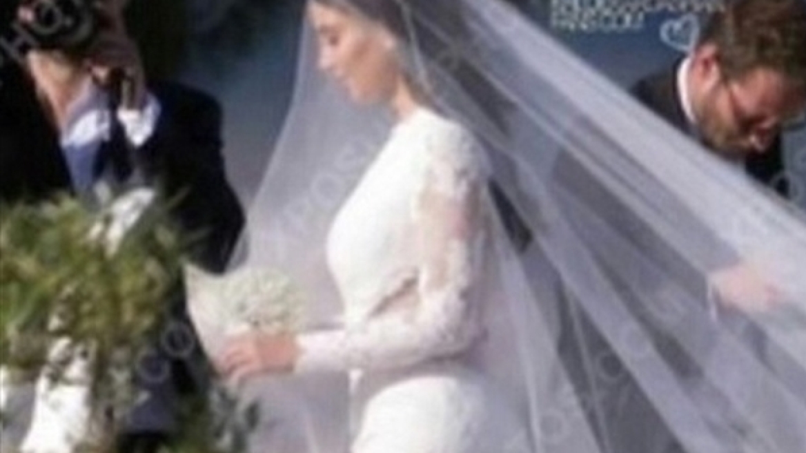 Aπίστευτη χλιδή στον γάμο της Kim Kardashian και του Kanye West