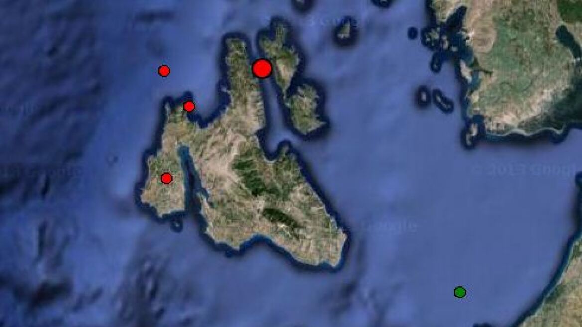 Σεισμός 4 Ρίχτερ μεταξύ Κεφαλονιάς και Ιθάκης