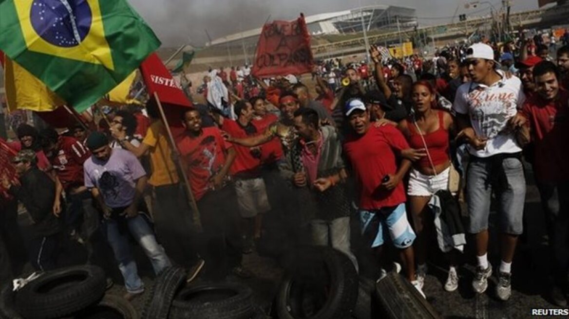 Βραζιλία: Νέος κύκλος διαδηλώσεων από εκπαιδευτικούς ενόψει Μουντιάλ