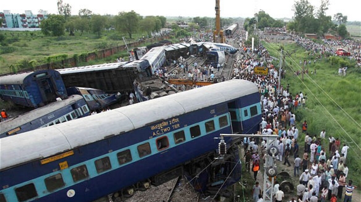 Ινδία: 20 νεκροί από σύγκρουση τρένων
