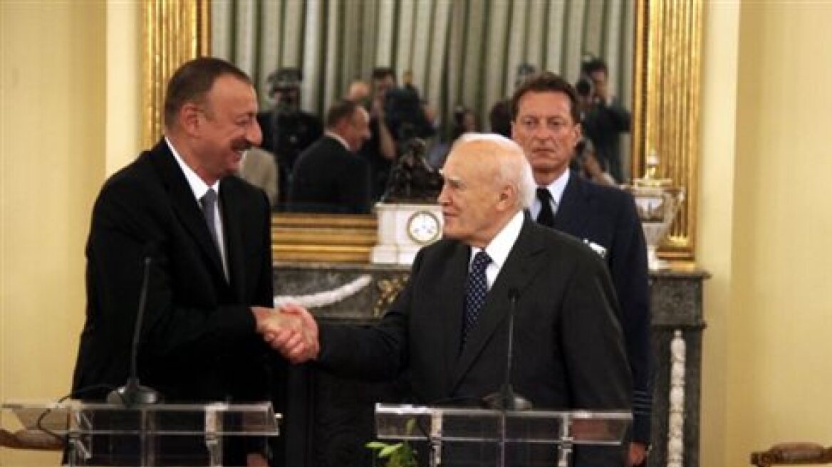 Πρόεδρος Αζερμπαϊτζάν: Με τον αγωγό ΤΑΡ θα αναβαθμιστούν οι σχέσεις Ελλάδας-Αζερμπαϊτζάν 