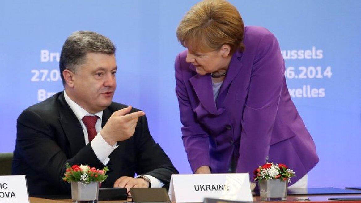 Μέρκελ: Η ΕΕ θα απαντήσει αποφασιστικά αν δεν υπάρξει πρόοδος στην ουκρανική κρίση