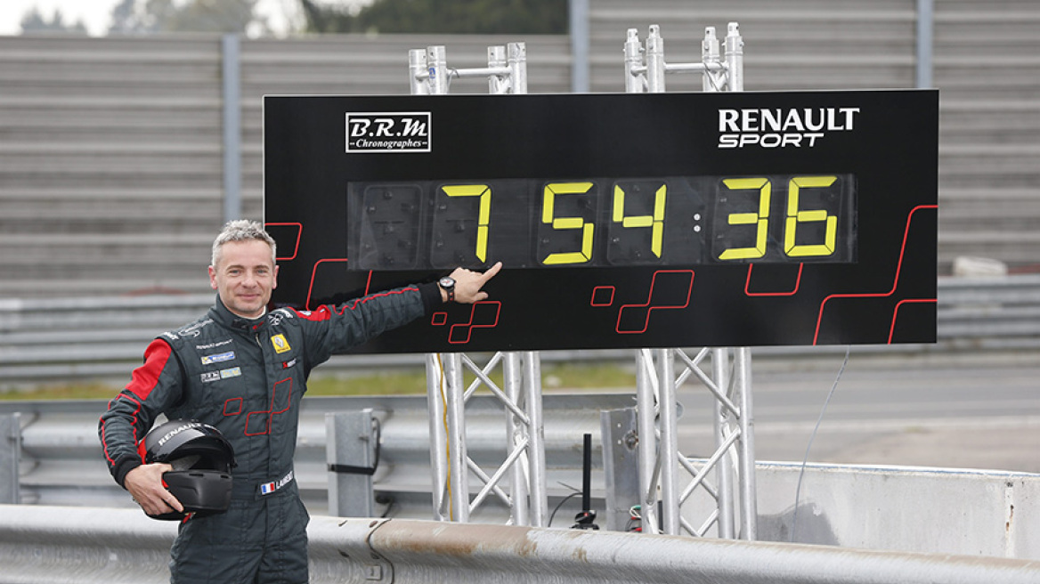 Τι ταχύτητα έπιασε το Megane RS στην Πράσινη Κόλαση; (vid)