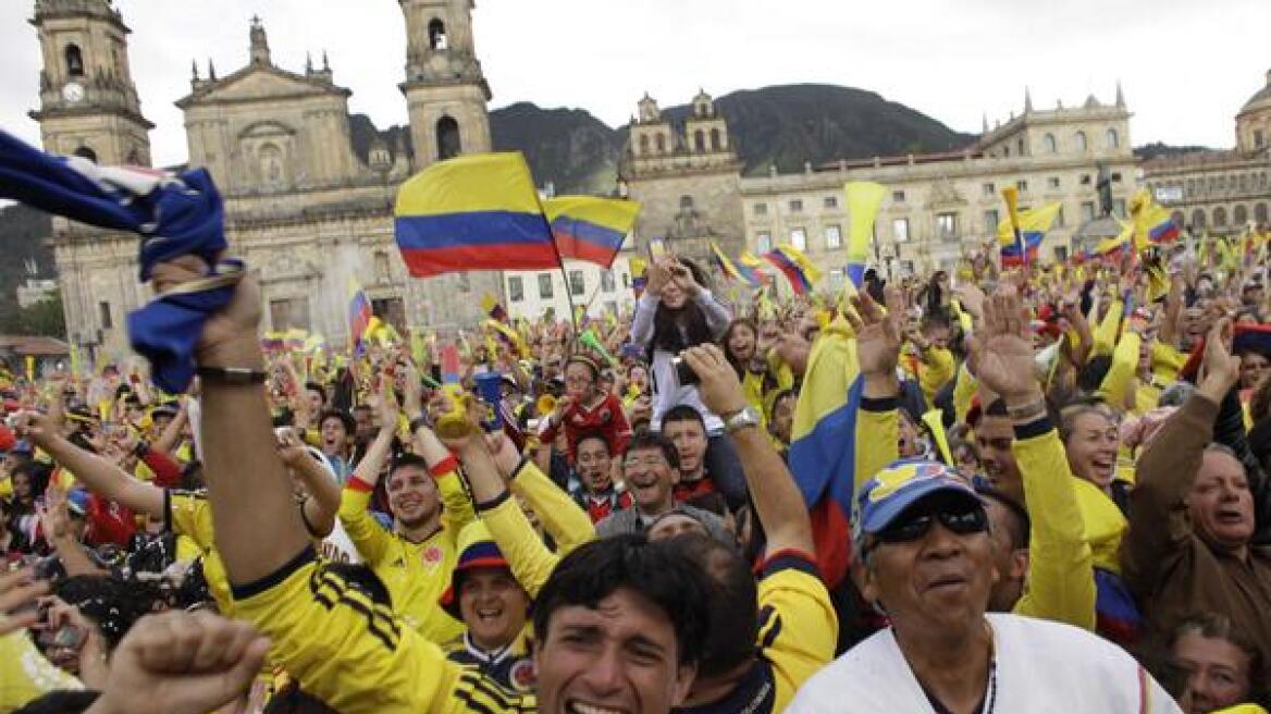 Κολομβία: Οκτώ νεκροί στη διάρκεια πανηγυρισμών για την πρόκριση στους «8»