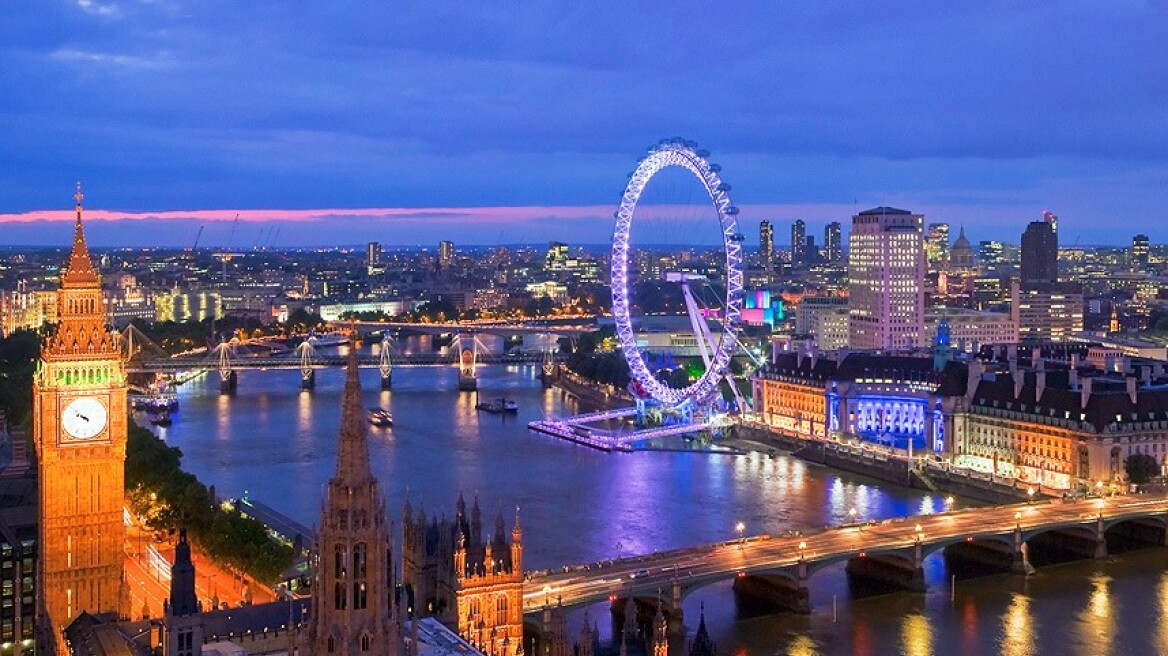 Πρώτο το Λονδίνο σε έκθεση με τις πιο δημοφιλείς πόλεις για τους ταξιδιώτες