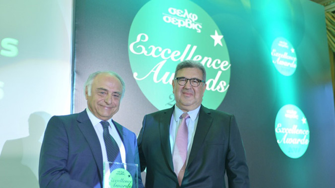 Τιμητική βράβευση «Life Achievement Award» για τον κ. Βιτουλαδίτη Κωνσταντίνο, Διευθύνοντα Σύμβουλο της ΜΕΓΑ Α.Ε στα σελφ σέρβις Excellence Awards 2014