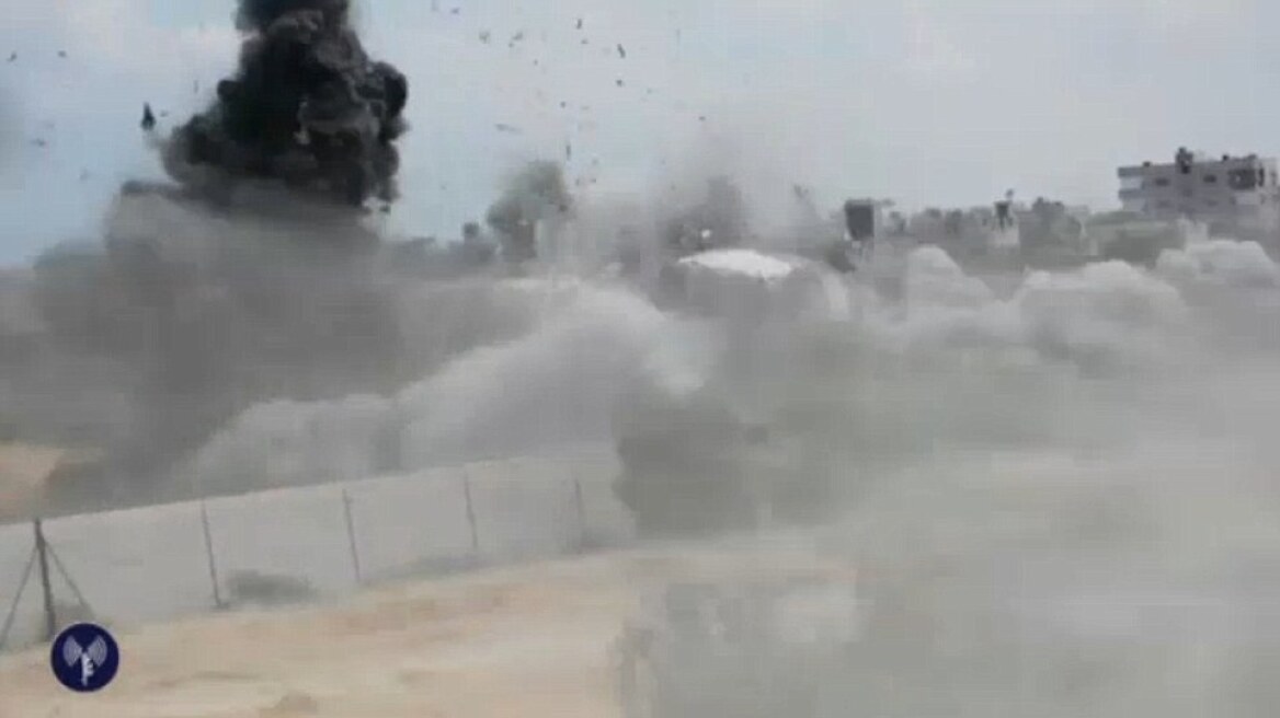 Βίντεο: Ισραηλινοί ανατινάζουν τούνελ σκοτώνοντας δέκα Παλαιστίνιους