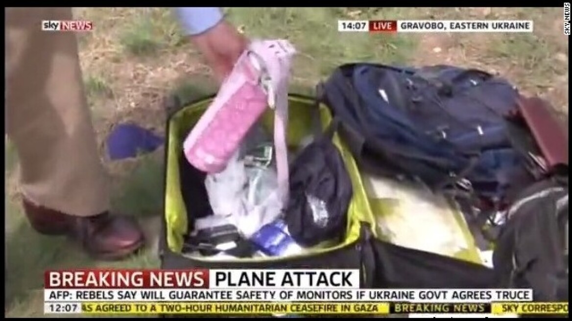 Πτήση MH17: Συγγνώμη του Sky News για τον ρεπόρτερ-τυμβωρύχο