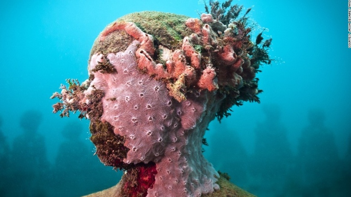 Καταπληκτικές εικόνες: Το μεγαλύτερο μουσείο κάτω από τη θάλασσα στο Μεξικό 