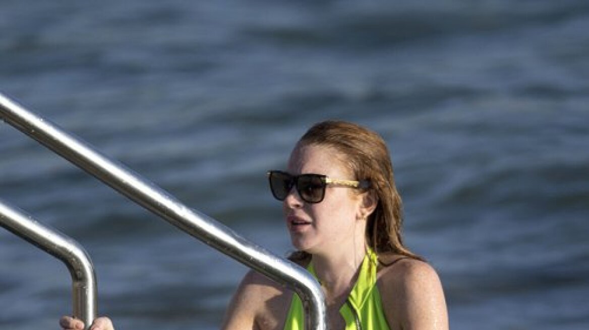 Lindsay Lohan: Διακοπές στην Ίμπιζα