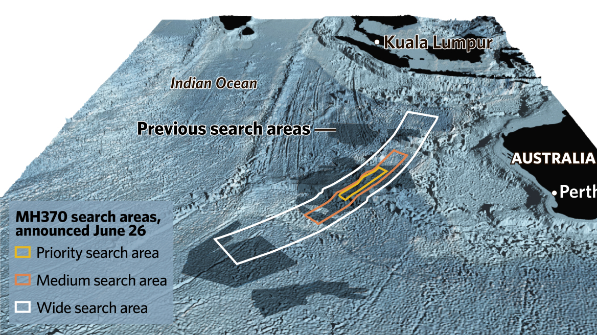 Ψάχνουν το εξαφανισμένο Boeing της Malaysia στο πιο αχαρτογράφητο σημείο του πλανήτη